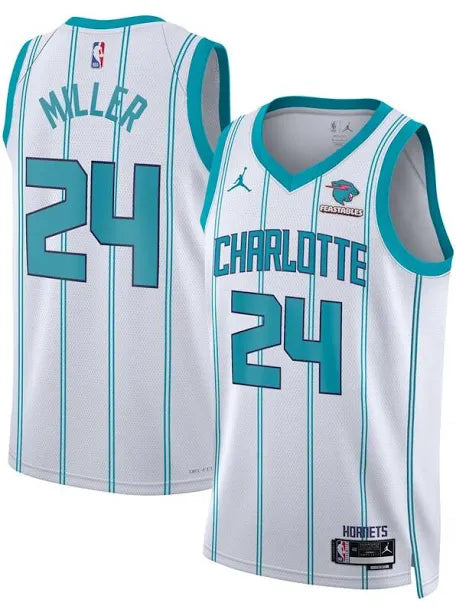 Brandon Miller Charlotte Hornets white jersey