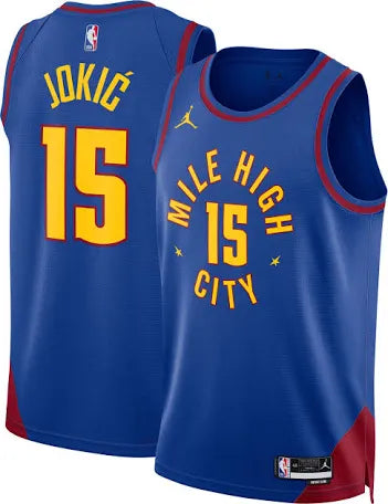 Nikola Jokić Denver Nuggets mile high city alternate jersey