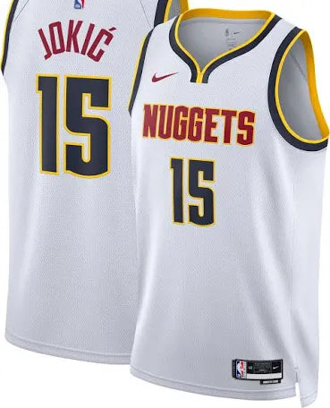 Nikola Jokić Denver Nuggets white jersey