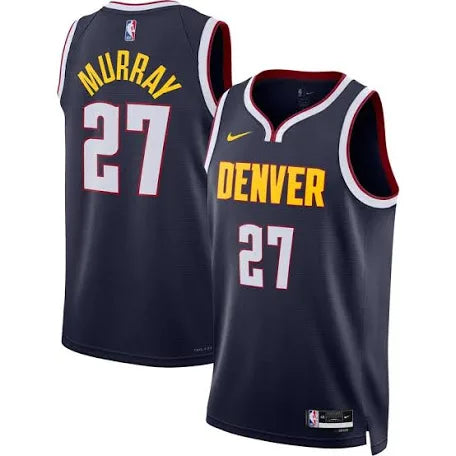 Jamal Murray Denver Nuggets navy blue jersey