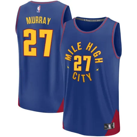 Jamal Murray Denver Nuggets mile high city jersey