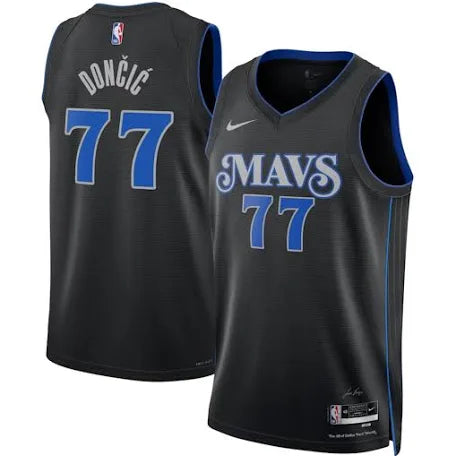 Luka Doncić Dallas Mavericks 2023-24 city edition jersey