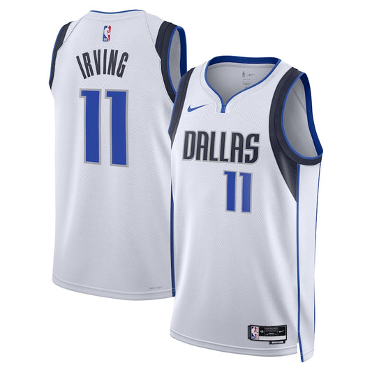 Kyrie Irving Dallas Mavericks white jersey