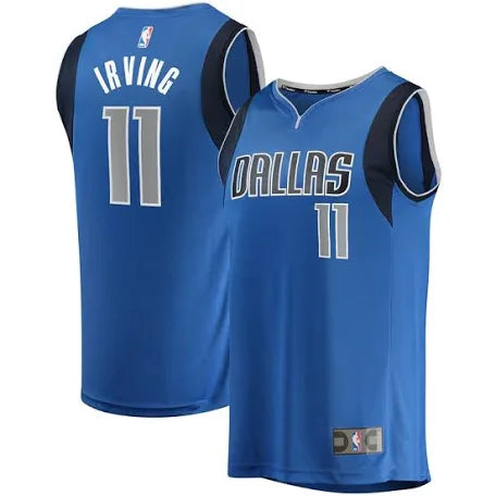 Kyrie Irving Dallas Mavericks light blue jersey