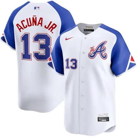 Ronald Acuña Jr. Atlanta Braves city connect jersey