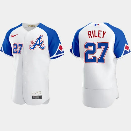 Austin Riley Atlanta Braves city connect jersey