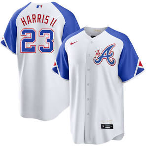 Michael Harris Atlanta Braves city connect jersey