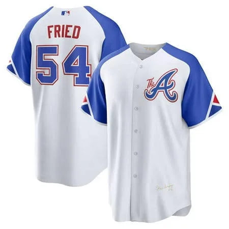 Max Fried Atlanta Braves city connect jersey