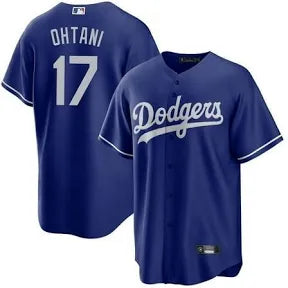 Shohei Ohtani Los Angeles Dodgers blue jersey