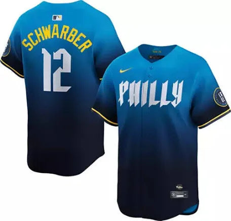 Kyle Schwarber Philadelphia Phillies city connect jersey