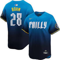 Alec Bohm Philadelphia Phillies city connect jersey