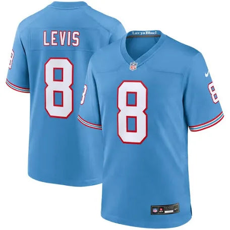 Will Levis Tennessee Titans retro jersey