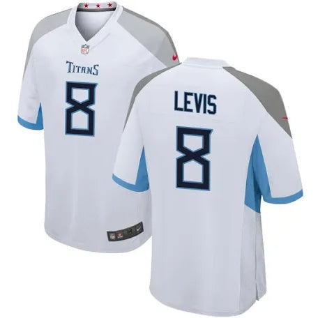 Will Levis Tennessee Titans white jersey