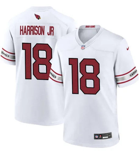 Marvin Harrison Jr. Arizona Cardinals white jersey