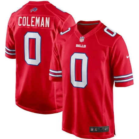 Keon Coleman Buffalo Bills red jersey