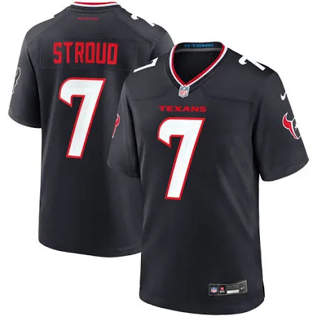 CJ Stroud Houston Texans blue jersey