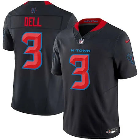 Tank Dell Houston Texans h town jersey