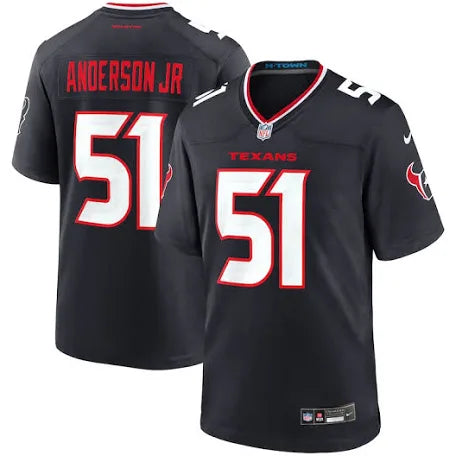 Will Anderson Jr Houston Texans blue jersey