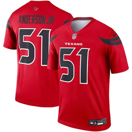 Will Anderson Houston Texans red jersey