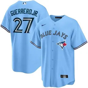 Vladimir Guerrero Jr. Toronto Blue Jays light blue alternate jersey