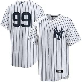 Aaron Judge New York Yankees home white jersey