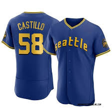 Luis Castillo Seattle Mariners city connect jersey