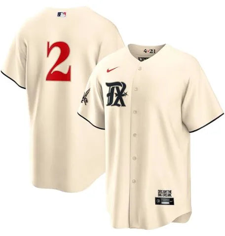 Marcus Semien Texas Rangers city connect jersey