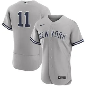 Anthony Volpe New York Yankees road gray jersey