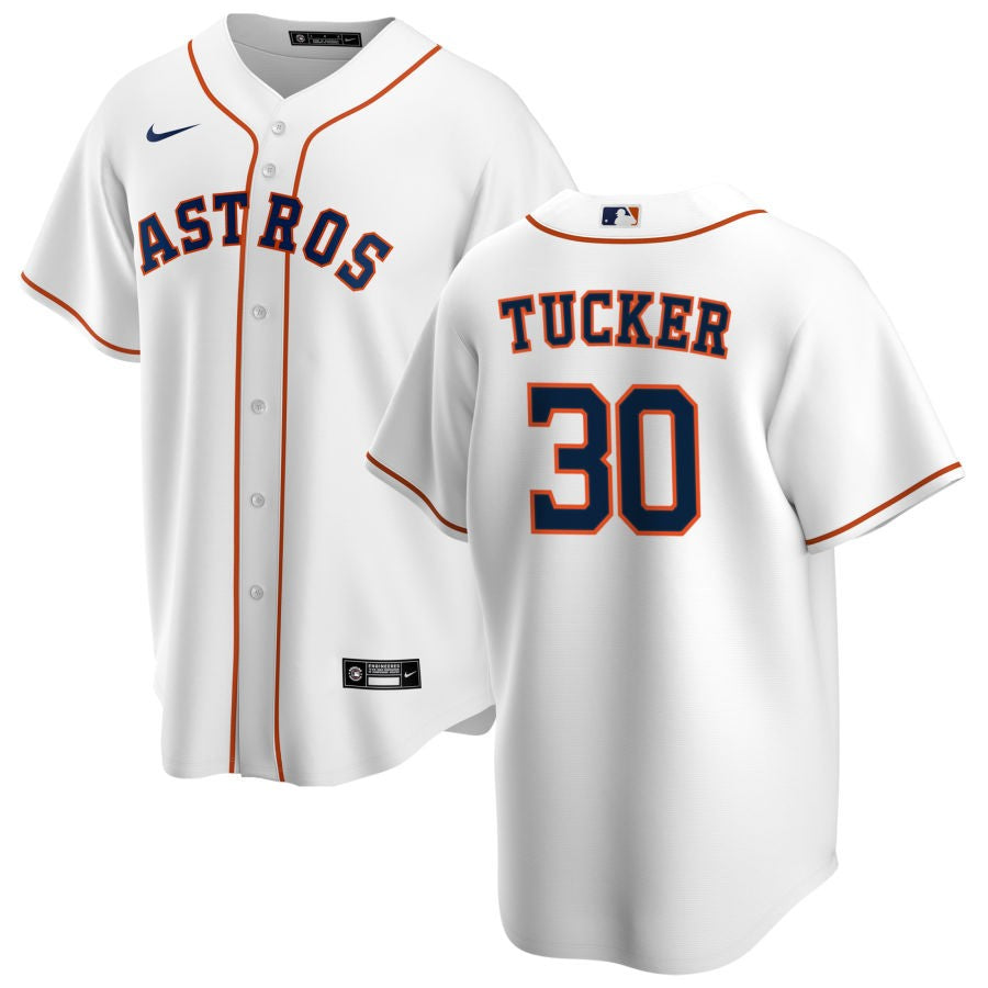 Kyle Tucker Houston Astros home white jersey