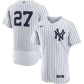 Giancarlo Stanton New York Yankees home white jersey