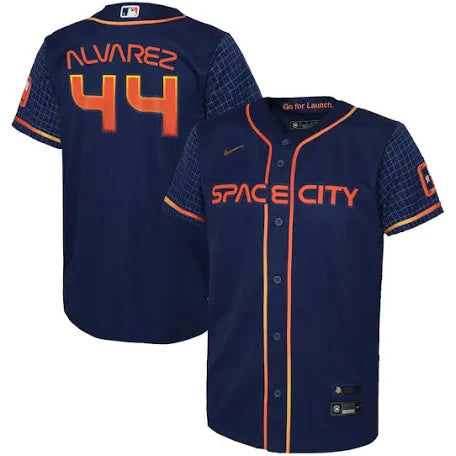 Yordan Alvarez Houston Astros city connect jersey