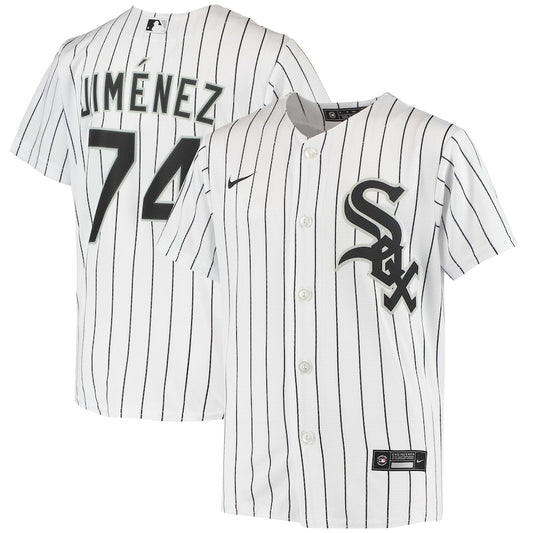 Eloy Jiménez Chicago White Sox home white jersey