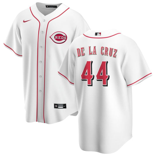 Elly De La Cruz Cincinnati Reds home white jersey