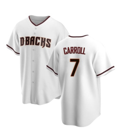 Corbin Carroll Arizona Diamondbacks home white jersey