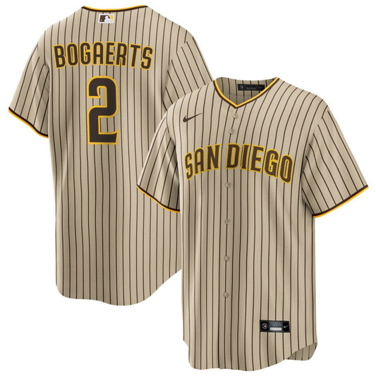 Xander Bogaerts San Diego Padres road brown jersey