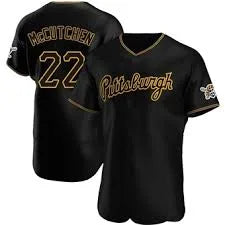 Andrew Mccutchen Pittsburgh Pirates black retro jersey