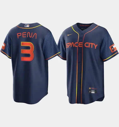 Jeremy Peña Houston Astros city connect jersey