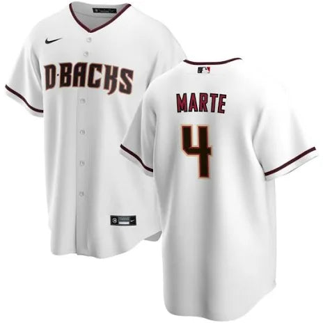 Ketel Marte Arizona Diamondbacks home white jersey