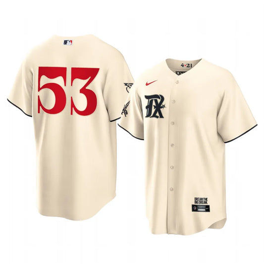 Adolis Garcia Texas Rangers city connect jersey