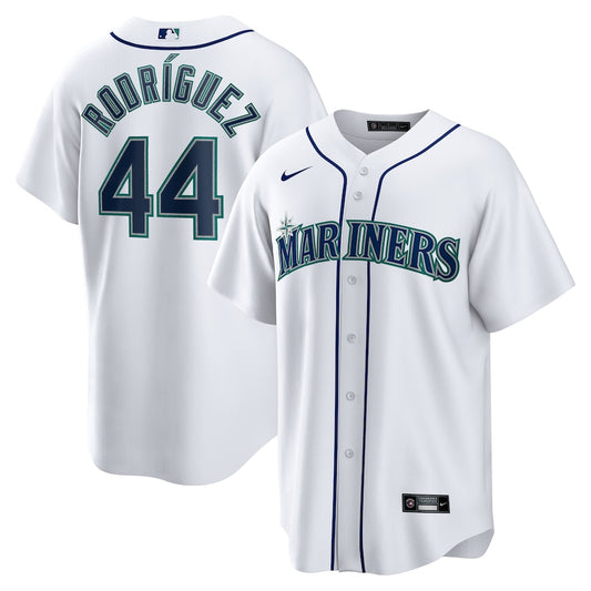 Julio Rodríguez Seattle Mariners home white jersey