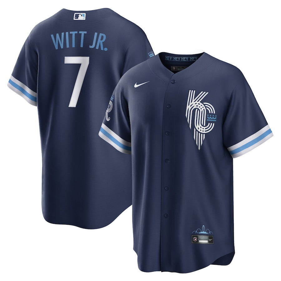 Bobby Witt Jr. Kansas City Royals city connect jersey