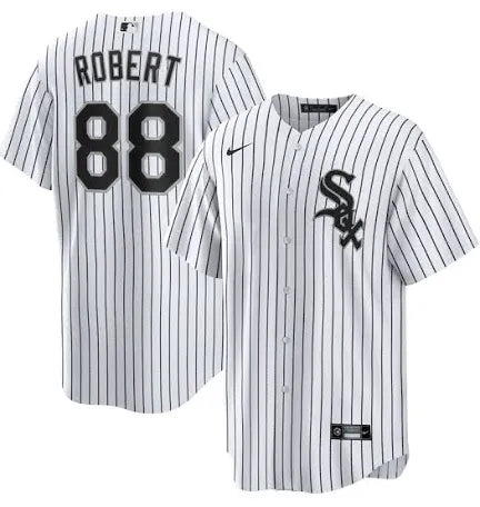 Luis Robert Chicago White Sox home white jersey