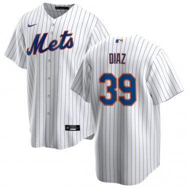 Edwin Díaz New York Mets home white jersey