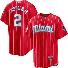 Jazz Chisholm jr Miami Marlins city connect jersey