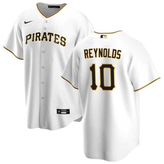 Bryan Reynolds Pittsburgh Pirates home white jersey