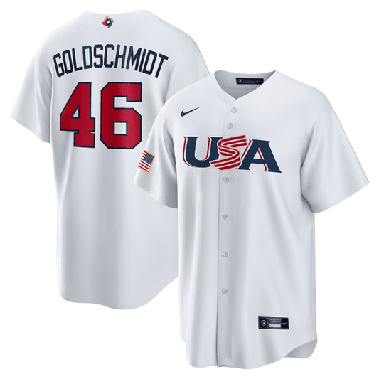 Paul Goldschmidt Team USA white jersey