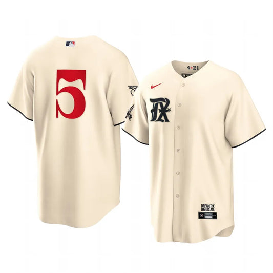 Corey Seager Texas Rangers city connect jersey