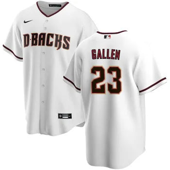 Zac Gallen Arizona Diamondbacks home white jersey