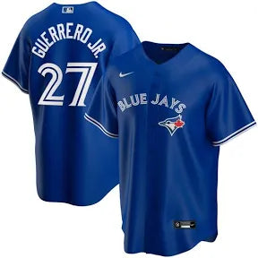 Vladimir Guerrero Jr. Toronto Blue Jays road blue jersey