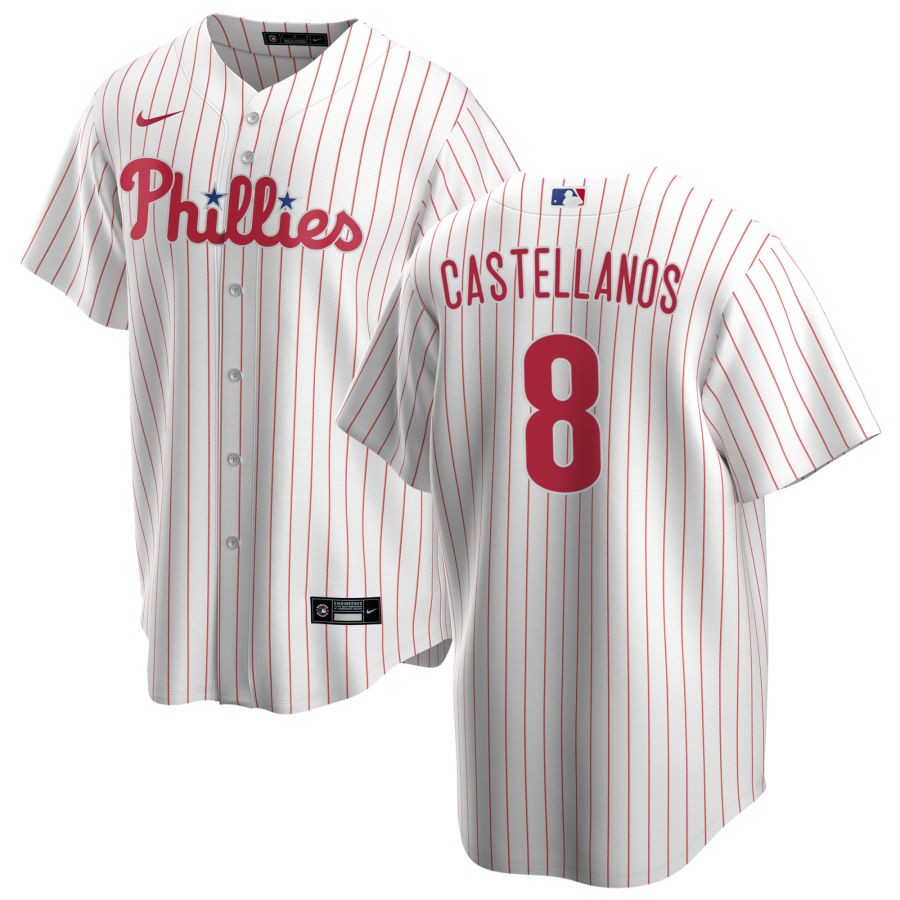 Nick Castellanos Philadelphia Phillies home jersey